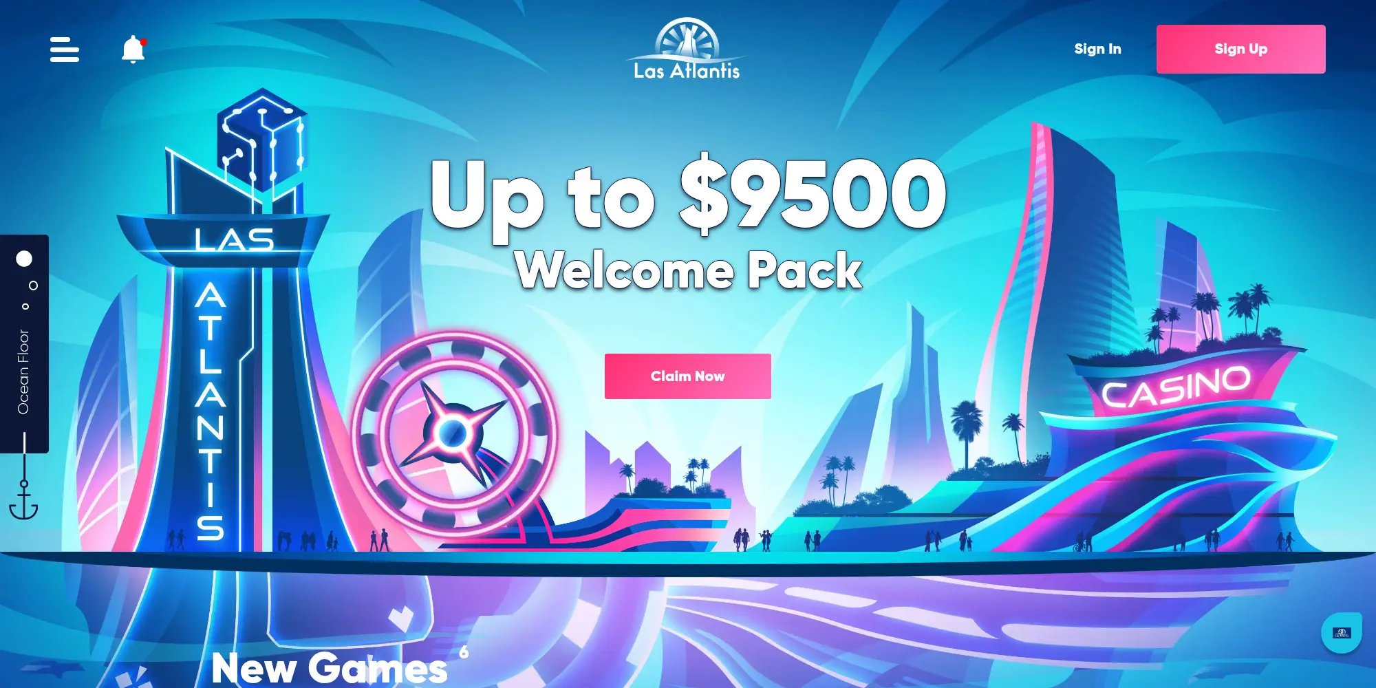 Las Atlantis website screenshot